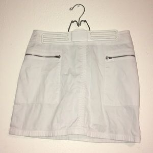Kenneth Cole New York White Skirt